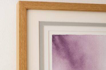 Custom matboards Australia showing layered framing design